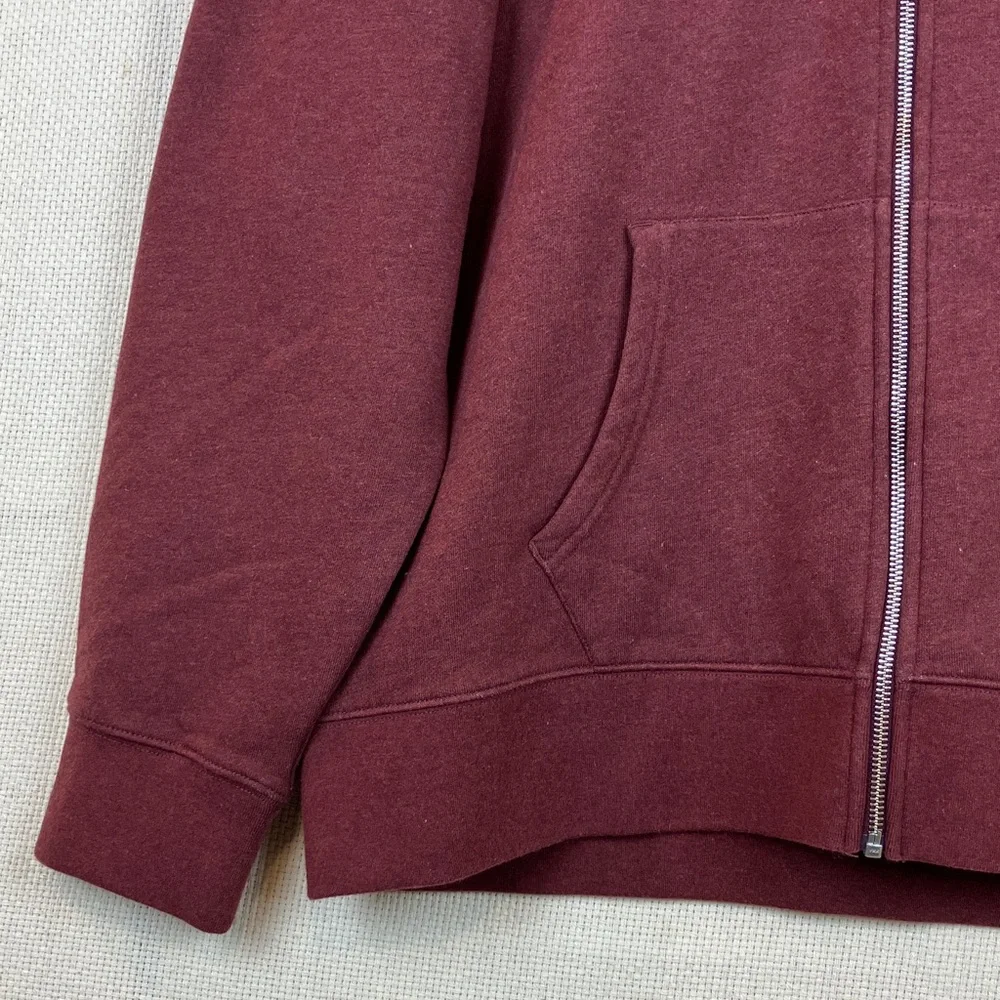 Levis Housemark Sweatshirt Hoodie Red Full Zip Up NWT